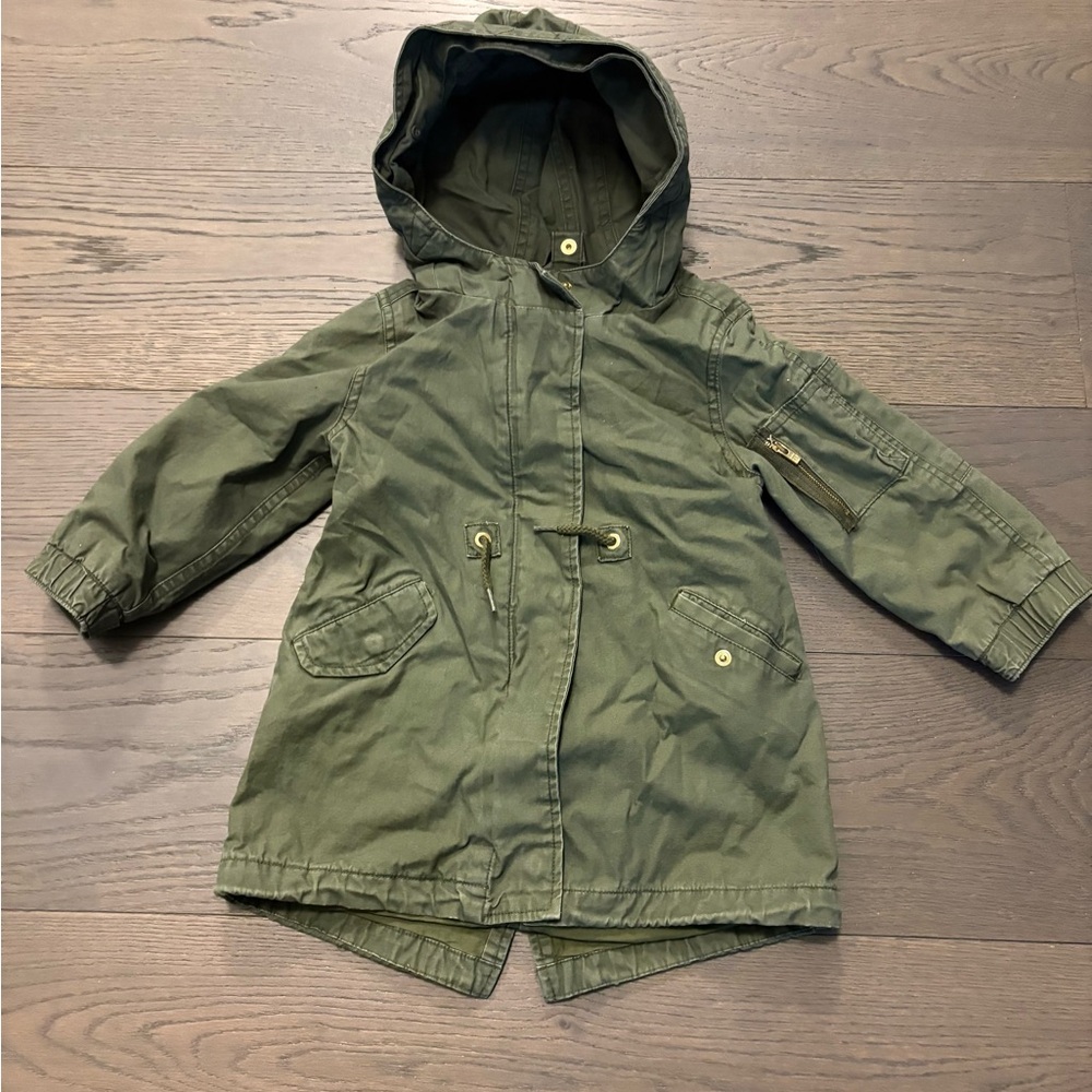 Gap girls khaki fall jacket 3T EUC